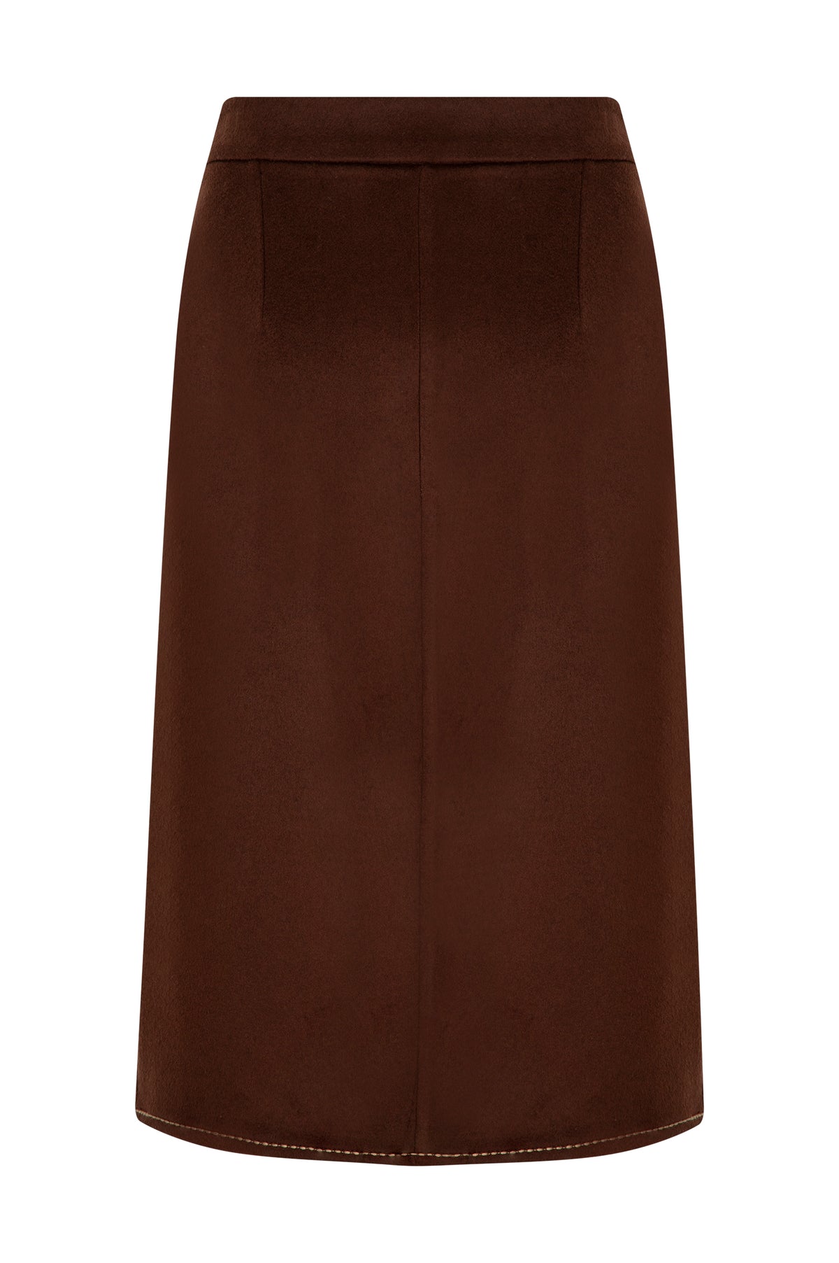 SIGNATURE WOOL SKIRT
