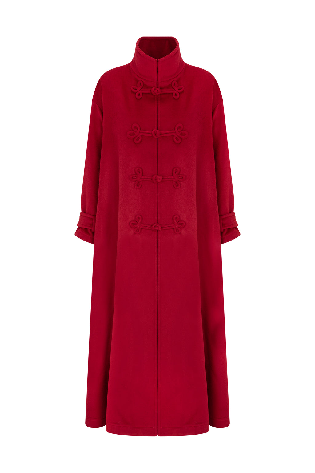 SCARLET MANDARIN COAT