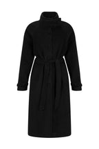CURLY BELTED COAT