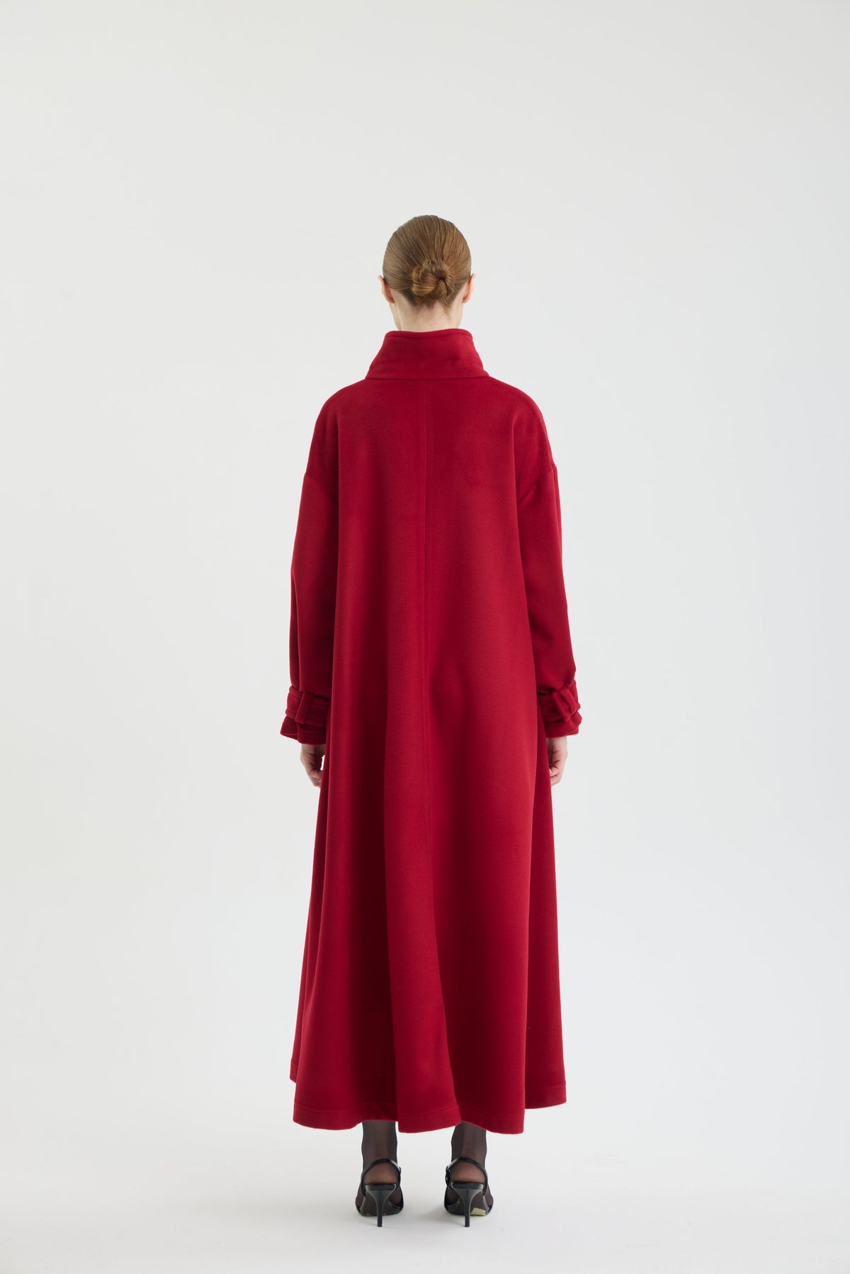 SCARLET MANDARIN COAT