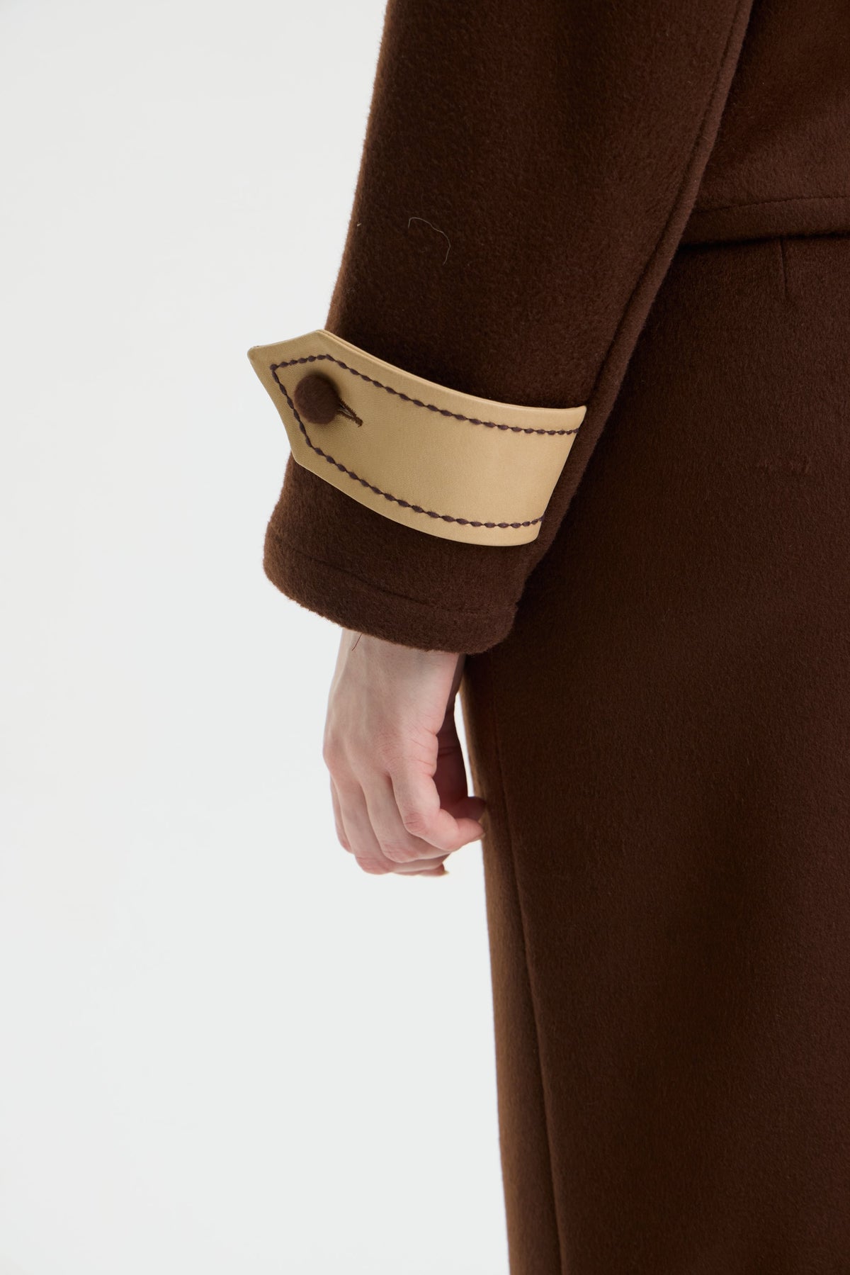 SADDLE DOUBLE COLLAR JACKET