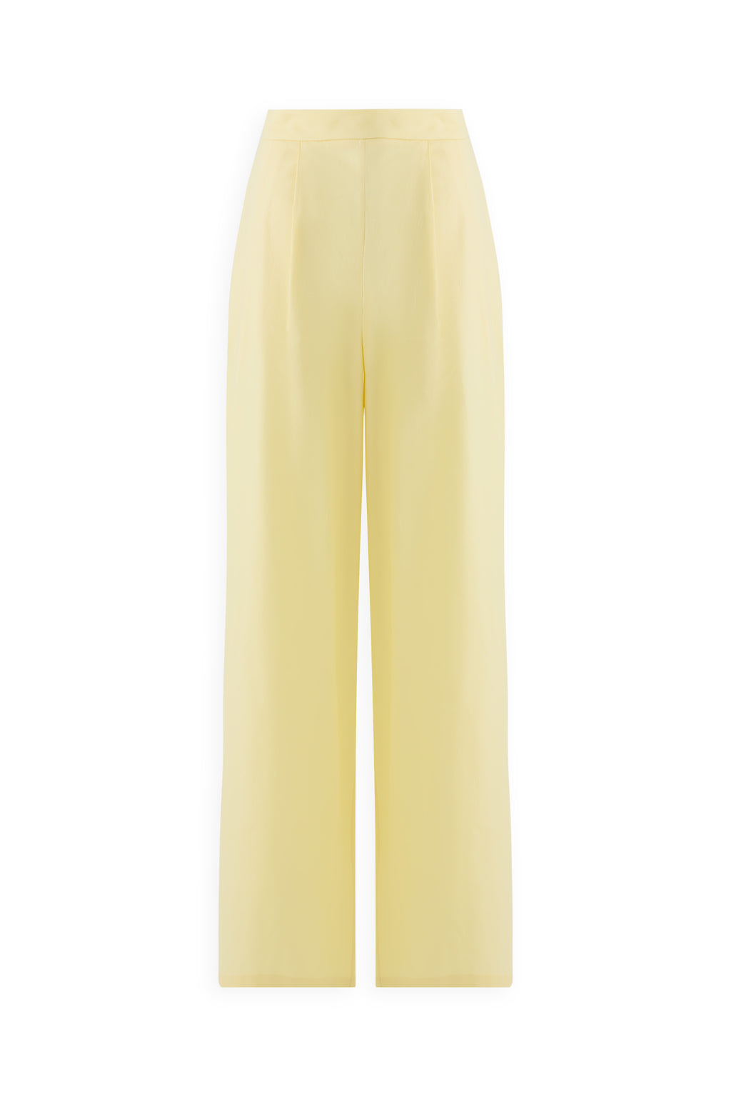 SCHATZİE MID-RISE WAIST WIDE-LEG TROUSERS