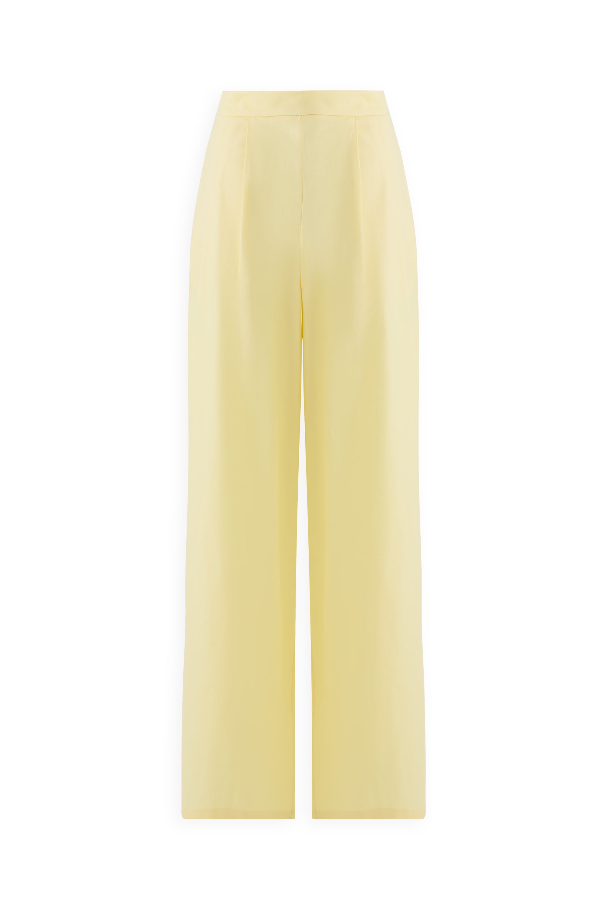 SCHATZİE MID-RISE WAIST WIDE-LEG TROUSERS